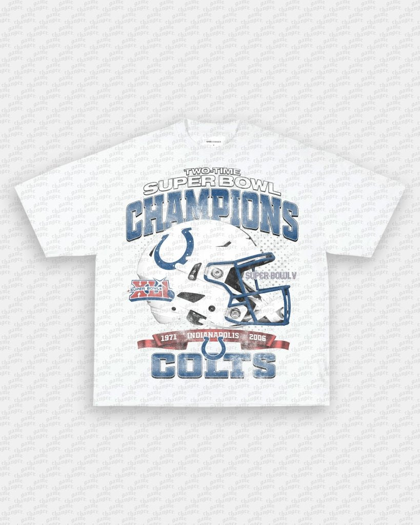 INDIANAPOLIS COLTS TEE - VIBRAS® VIBRAS - GRAPHIC TEES - GAME CHANGERS