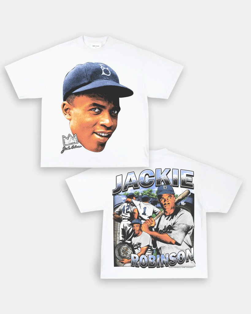 JACKIE ROBINSON TEE - [DS] - VIBRAS® VIBRAS - GRAPHIC TEES - GAME CHANGERS