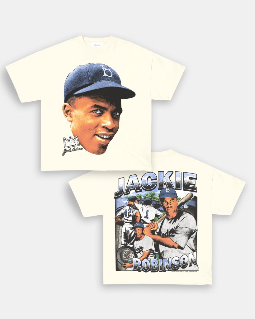 JACKIE ROBINSON TEE - [DS] - VIBRAS® VIBRAS - GRAPHIC TEES - GAME CHANGERS