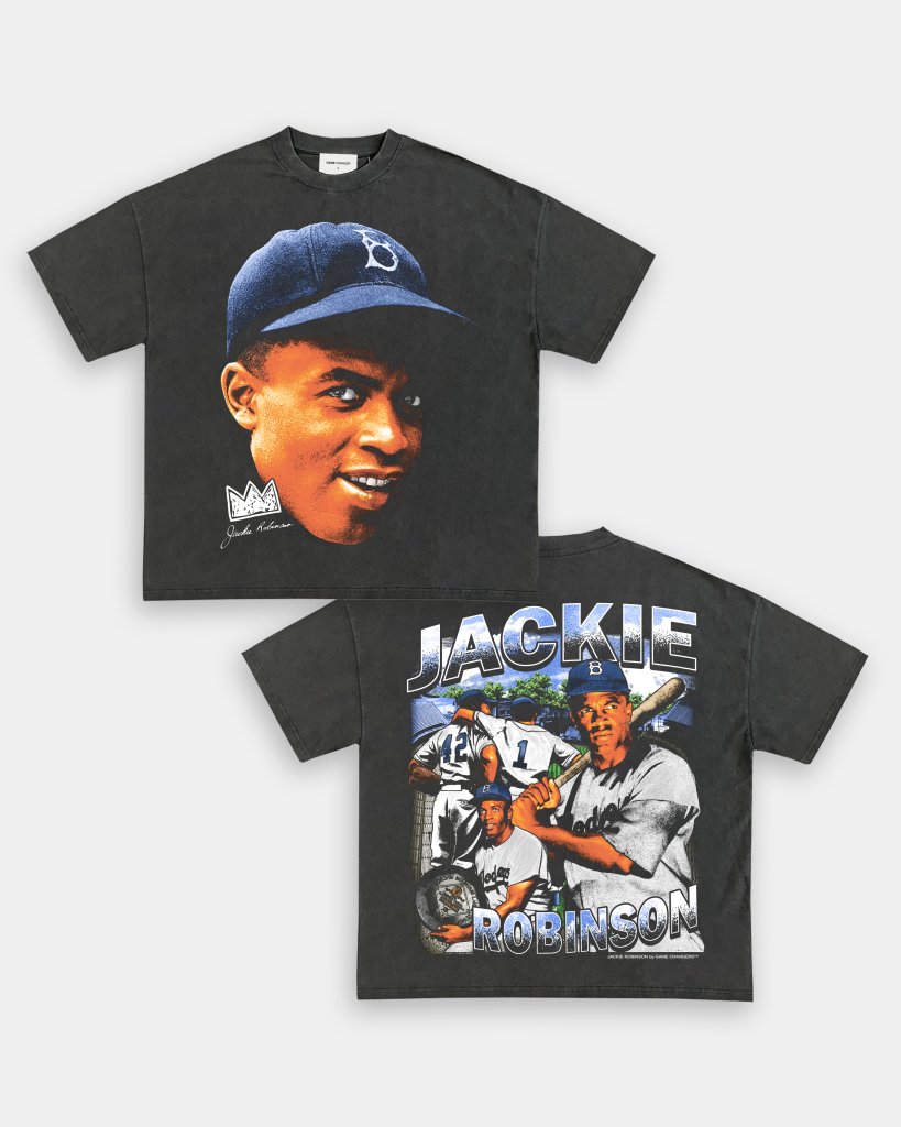 JACKIE ROBINSON TEE - [DS] - VIBRAS® VIBRAS - GRAPHIC TEES - GAME CHANGERS