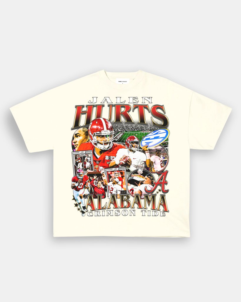 JALEN HURTS - ALABAMA TEE - VIBRAS® VIBRAS - GRAPHIC TEES - GAME CHANGERS