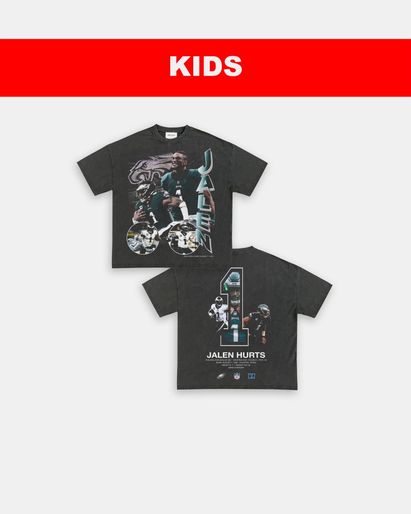 JALEN HURTS - KIDS TEE [DS] - VIBRAS® VIBRAS - GRAPHIC TEES - GAME CHANGERS