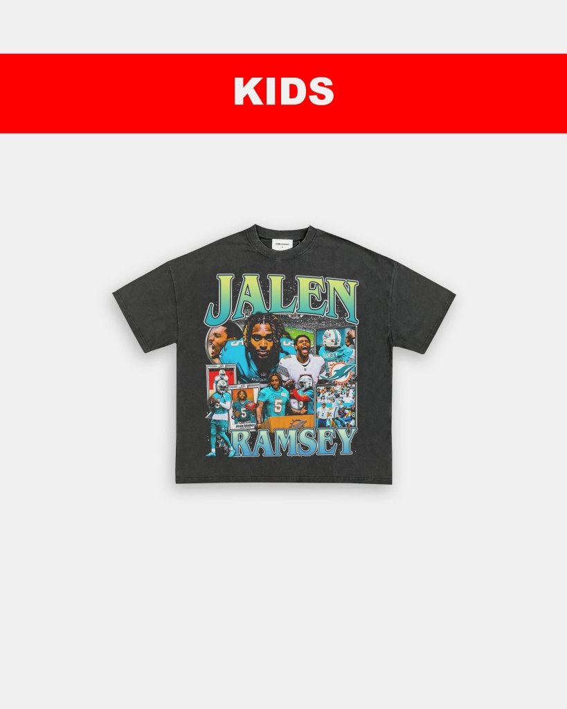 JALEN RAMSEY - DOLPHINS - KIDS TEE - VIBRAS® VIBRAS - GRAPHIC TEES - GAME CHANGERS