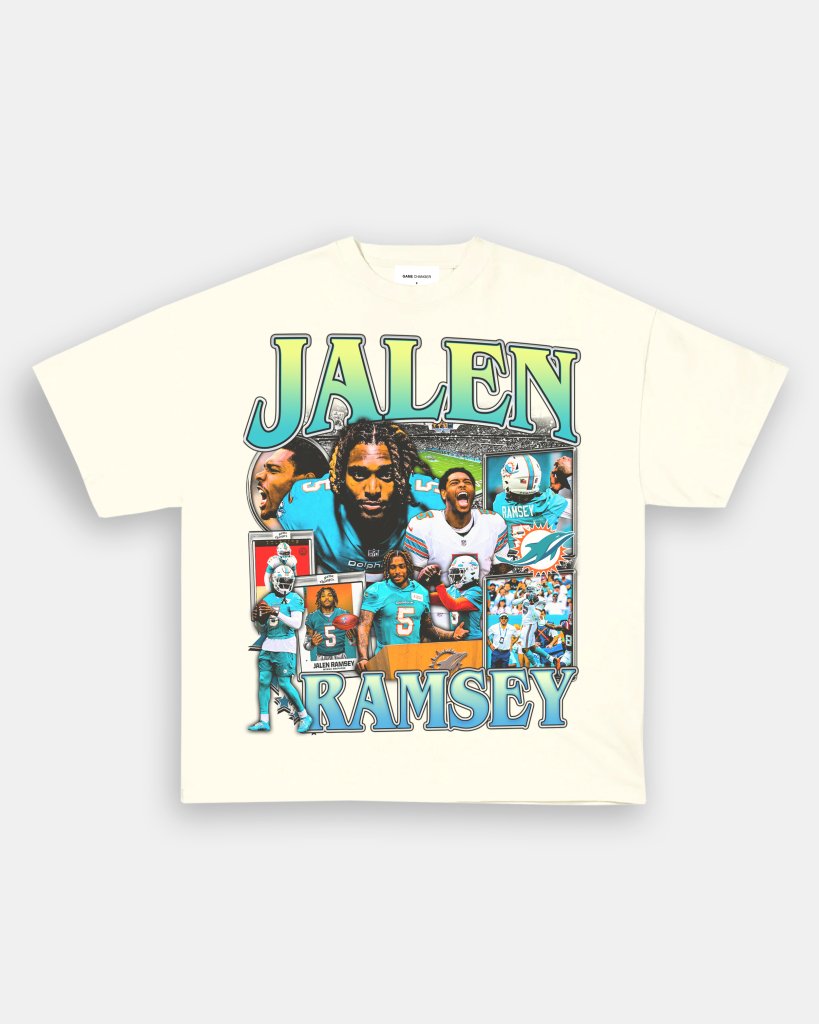 JALEN RAMSEY - DOLPHINS TEE - VIBRAS® VIBRAS - GRAPHIC TEES - GAME CHANGERS