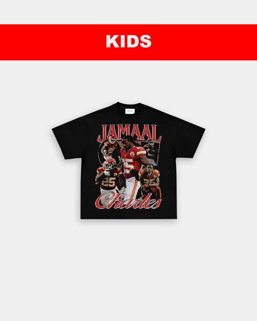 JAMAAL CHARLES - KIDS TEE - VIBRAS® VIBRAS - GRAPHIC TEES - GAME CHANGERS