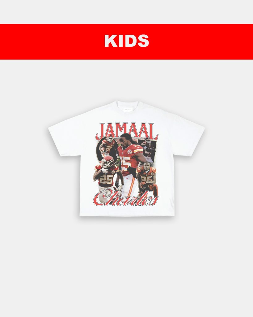 JAMAAL CHARLES - KIDS TEE - VIBRAS® VIBRAS - GRAPHIC TEES - GAME CHANGERS