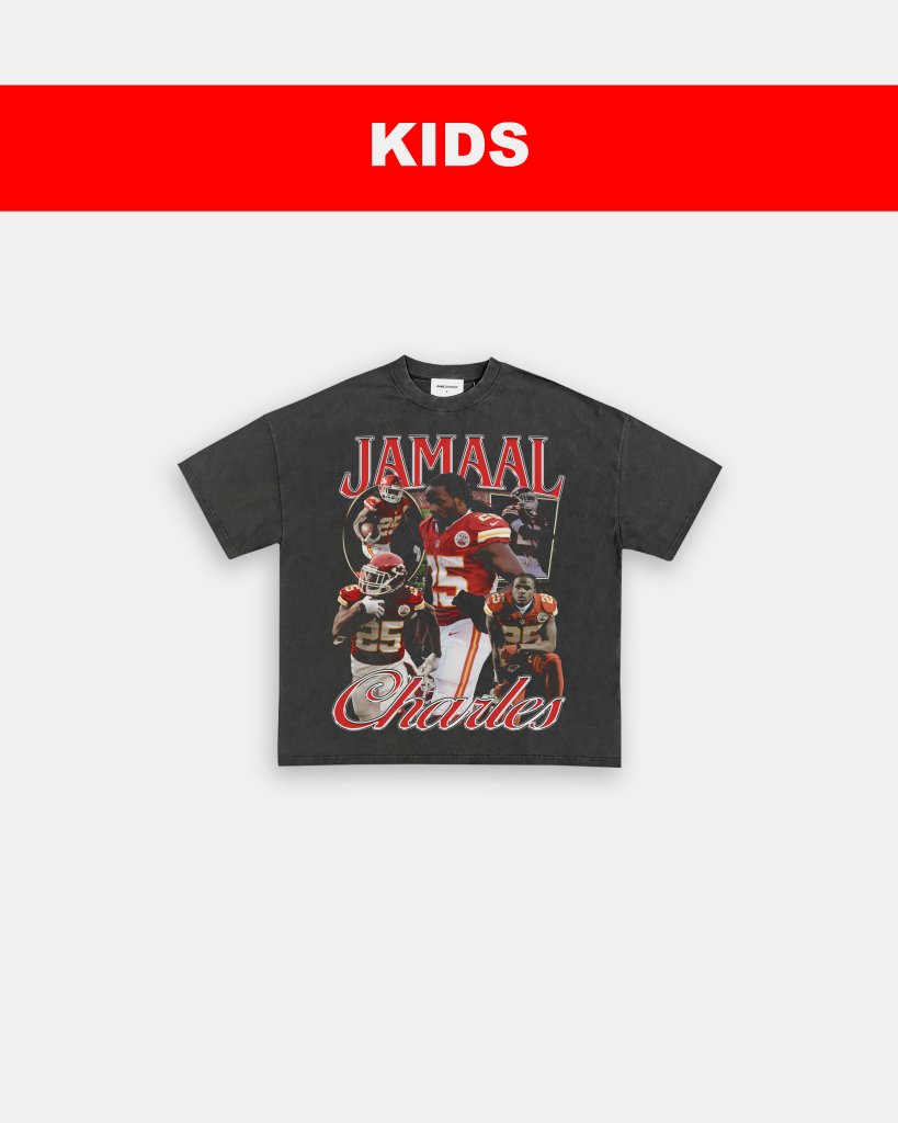 JAMAAL CHARLES - KIDS TEE - VIBRAS® VIBRAS - GRAPHIC TEES - GAME CHANGERS