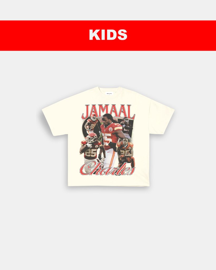 JAMAAL CHARLES - KIDS TEE - VIBRAS® VIBRAS - GRAPHIC TEES - GAME CHANGERS