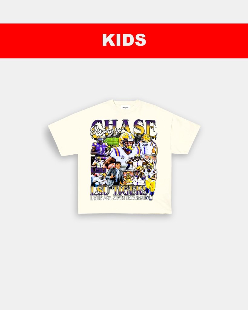 JAMARR CHASE - LSU - KIDS TEE - VIBRAS® VIBRAS - GRAPHIC TEES - GAME CHANGERS