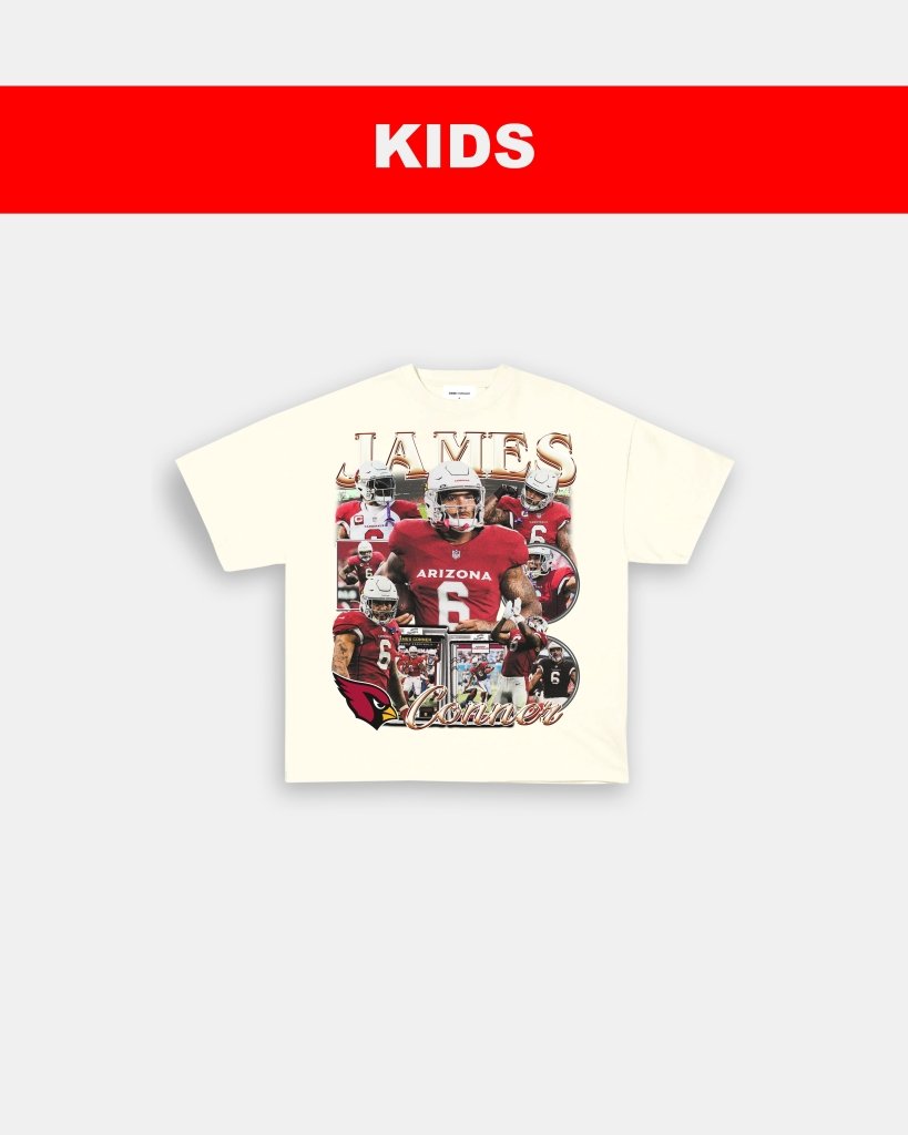 JAMES CONNER - KIDS TEE - VIBRAS® VIBRAS - GRAPHIC TEES - GAME CHANGERS