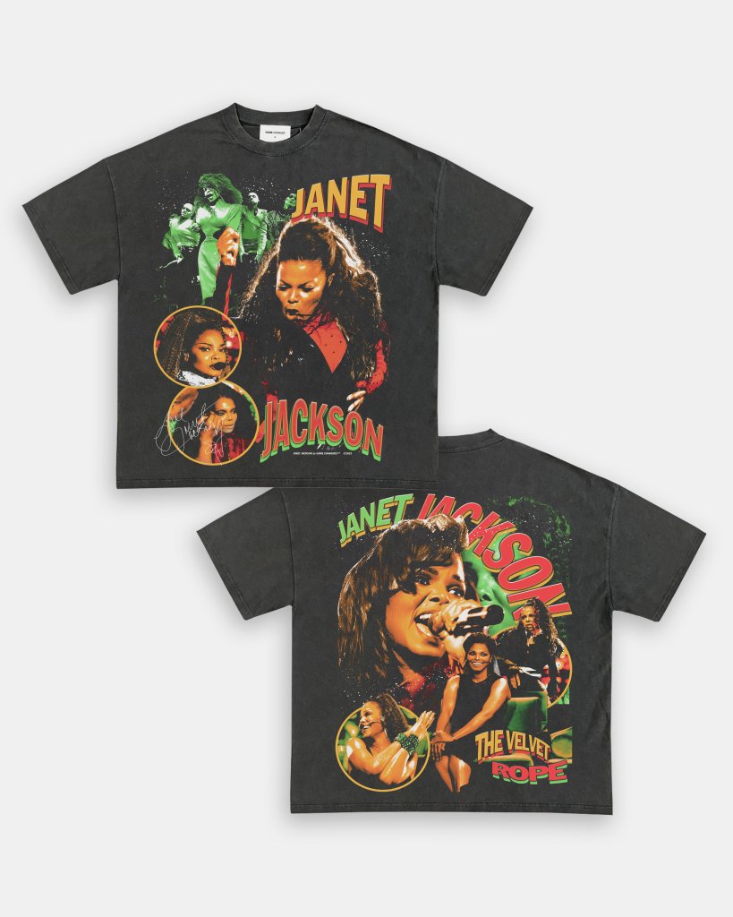 JANET JACKSON 2 TEE - [DS] - VIBRAS® VIBRAS - GRAPHIC TEES - GAME CHANGERS