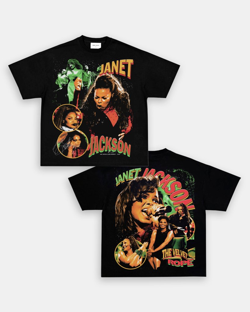 JANET JACKSON 2 TEE - [DS] - VIBRAS® VIBRAS - GRAPHIC TEES - GAME CHANGERS