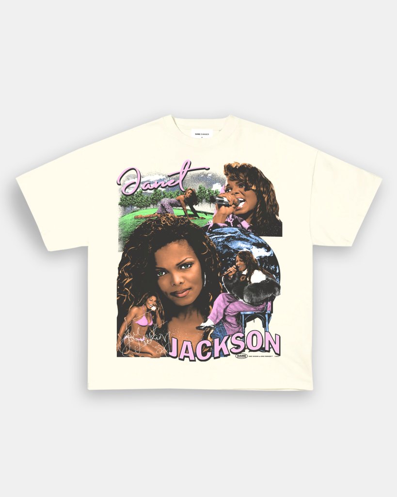 JANET JACKSON TEE - VIBRAS® VIBRAS - GRAPHIC TEES - GAME CHANGERS