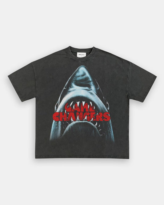 JAWS - TEE [FRONT ONLY] - VIBRAS® VIBRAS - GRAPHIC TEES - GAME CHANGERS