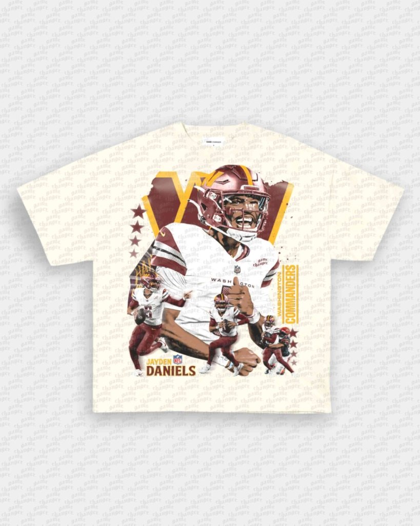 JAYDEN DANIELS V2 TEE - VIBRAS® VIBRAS - GRAPHIC TEES - GAME CHANGERS