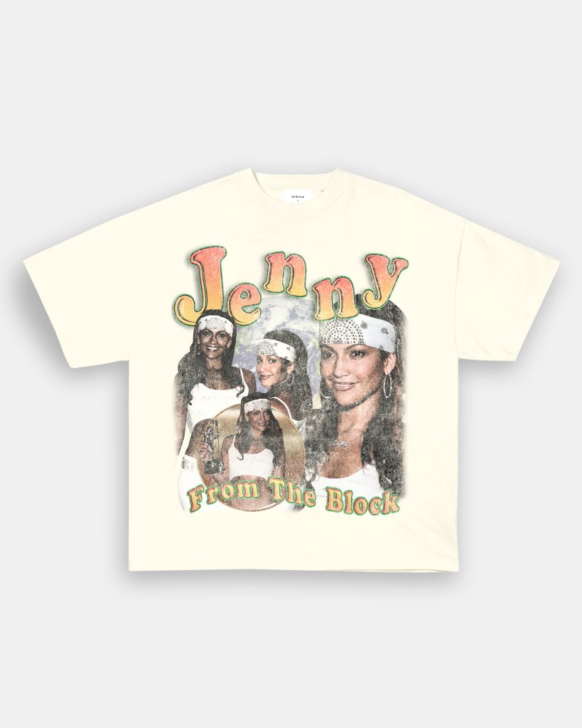 JENNY FROM THE BLOCK VINTAGE TEE - VIBRAS® VIBRAS - GRAPHIC TEES - GAME CHANGERS