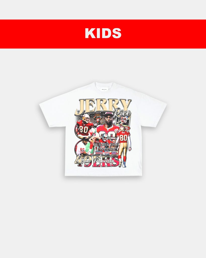 JERRY RICE - KIDS TEE - VIBRAS® VIBRAS - GRAPHIC TEES - GAME CHANGERS