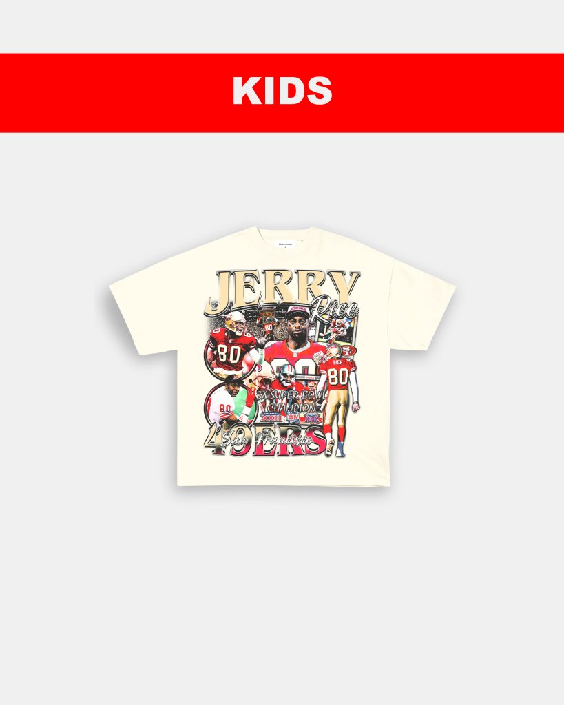 JERRY RICE - KIDS TEE - VIBRAS® VIBRAS - GRAPHIC TEES - GAME CHANGERS