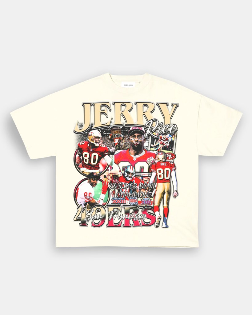 JERRY RICE TEE - VIBRAS® VIBRAS - GRAPHIC TEES - GAME CHANGERS