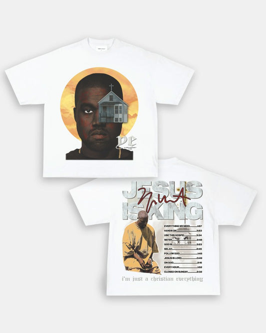 JESUS IS KING TEE - [DS] - VIBRAS® VIBRAS - GRAPHIC TEES - GAME CHANGERS