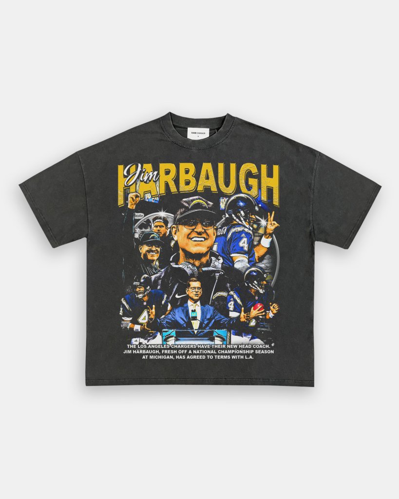 JIM HARBAUGH V2 TEE - VIBRAS® VIBRAS - GRAPHIC TEES - GAME CHANGERS