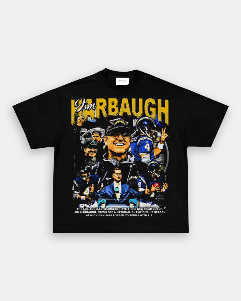 JIM HARBAUGH V2 TEE - VIBRAS® VIBRAS - GRAPHIC TEES - GAME CHANGERS