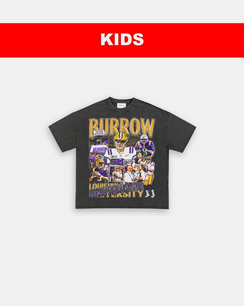 JOE BURROW - LSU - KIDS TEE - VIBRAS® VIBRAS - GRAPHIC TEES - GAME CHANGERS