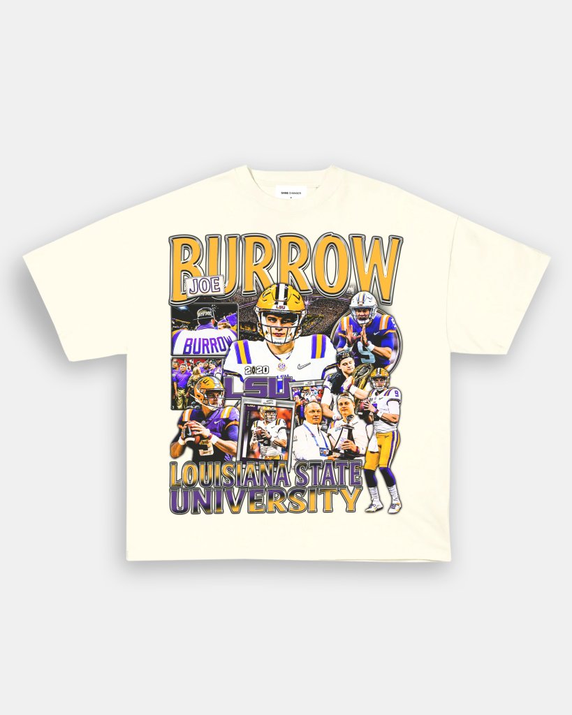 JOE BURROW - LSU TEE - VIBRAS® VIBRAS - GRAPHIC TEES - GAME CHANGERS