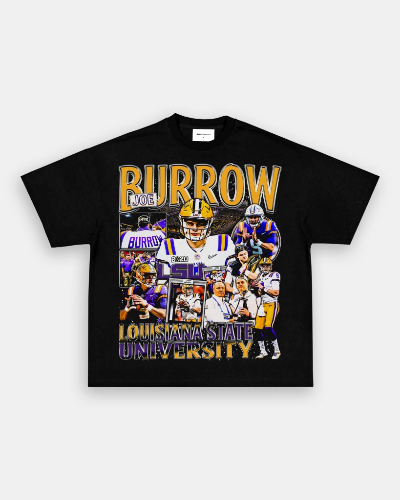 JOE BURROW - LSU TEE - VIBRAS® VIBRAS - GRAPHIC TEES - GAME CHANGERS