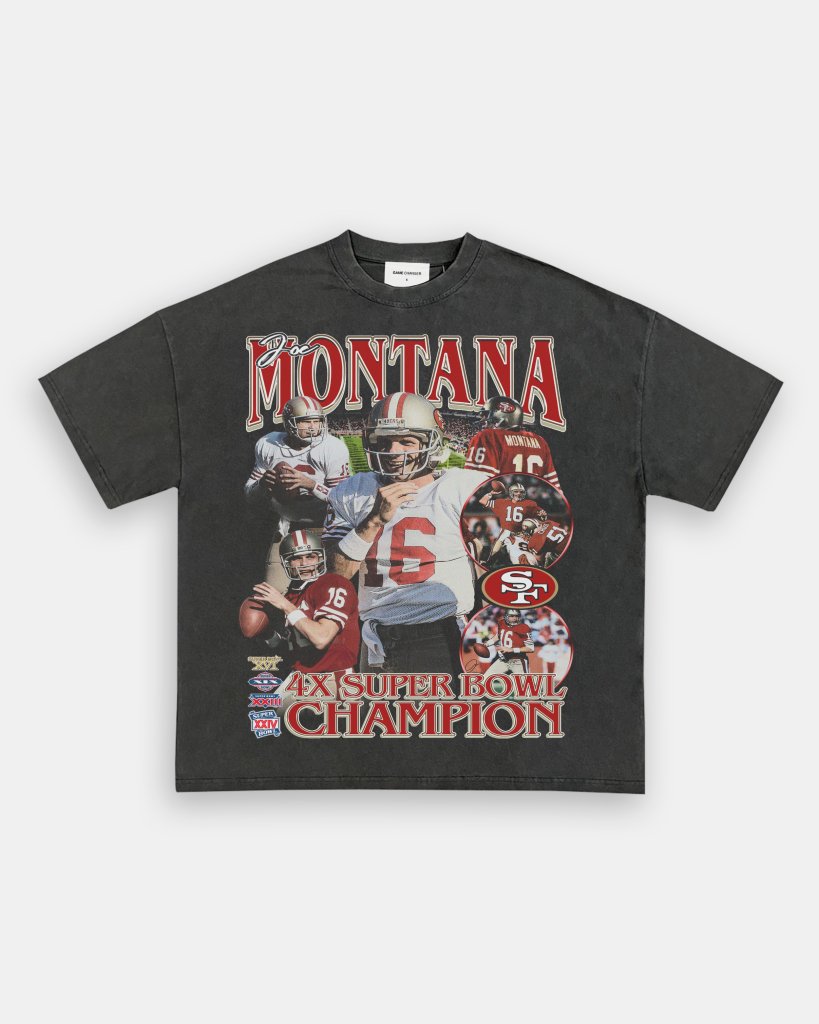 JOE MONTANA TEE - VIBRAS® VIBRAS - GRAPHIC TEES - GAME CHANGERS