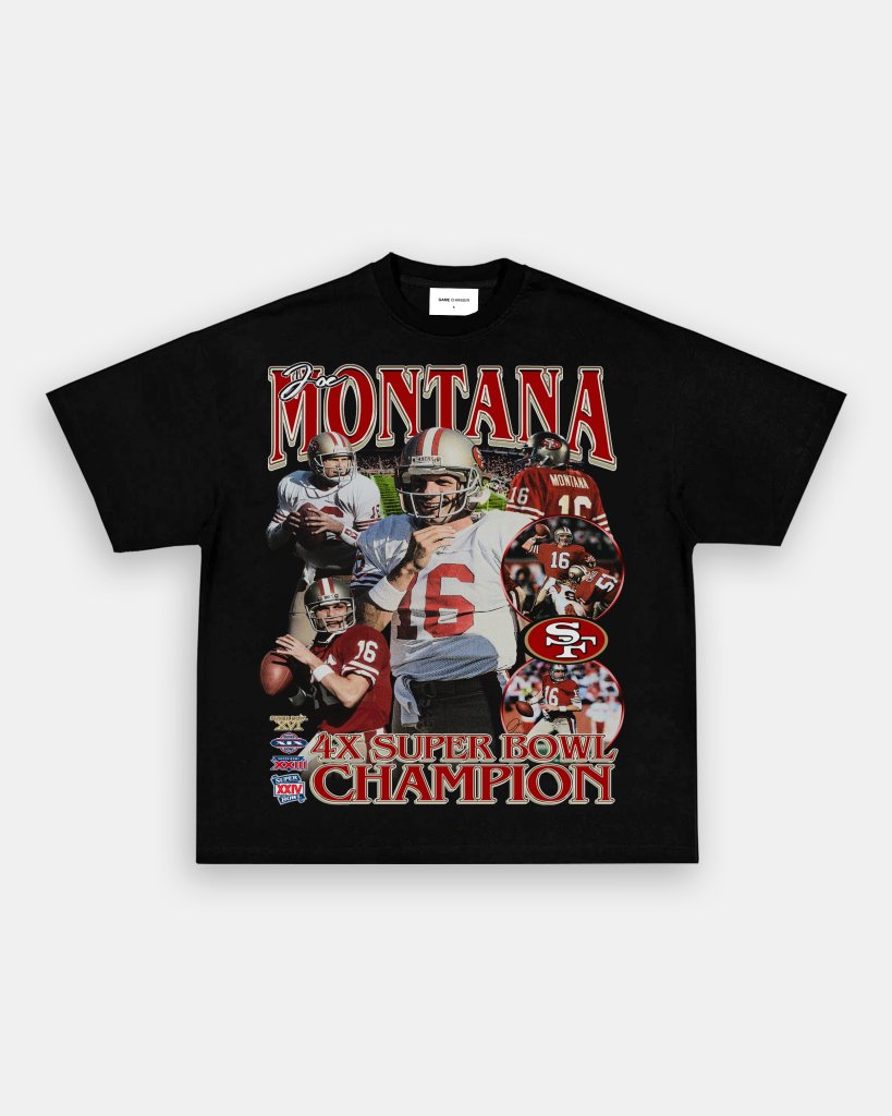 JOE MONTANA TEE - VIBRAS® VIBRAS - GRAPHIC TEES - GAME CHANGERS