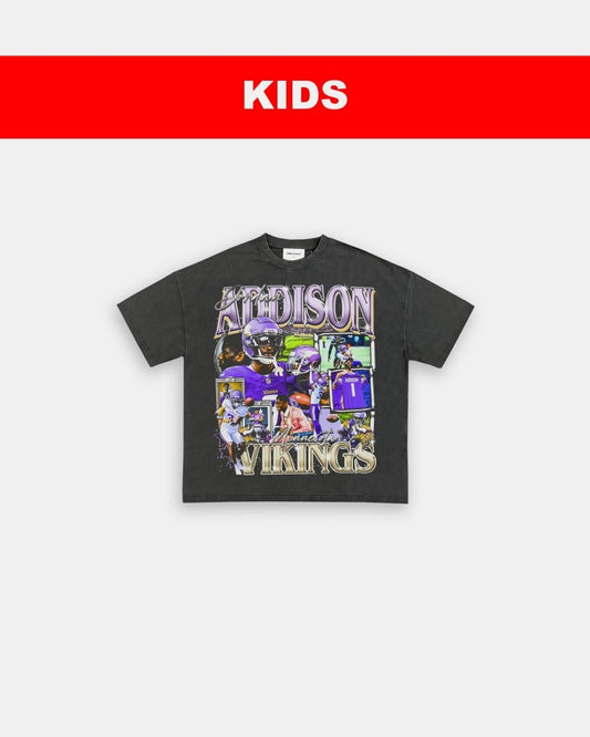 JORDAN ADDISON - KIDS TEE - VIBRAS® VIBRAS - GRAPHIC TEES - GAME CHANGERS