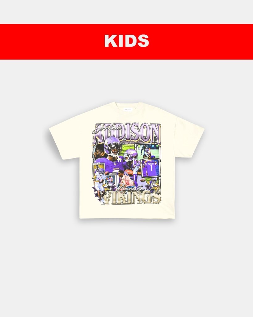 JORDAN ADDISON - KIDS TEE - VIBRAS® VIBRAS - GRAPHIC TEES - GAME CHANGERS