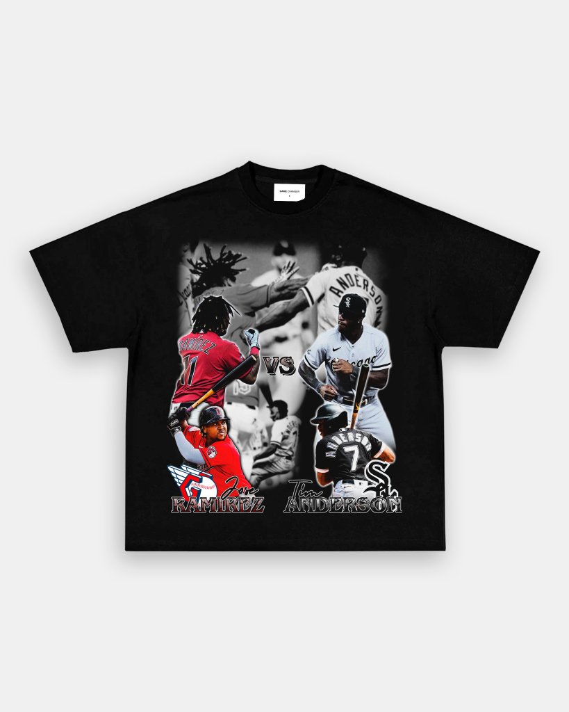 JOSE RAMIREZ VS TIM ANDERSON TEE - VIBRAS® VIBRAS - GRAPHIC TEES - GAME CHANGERS