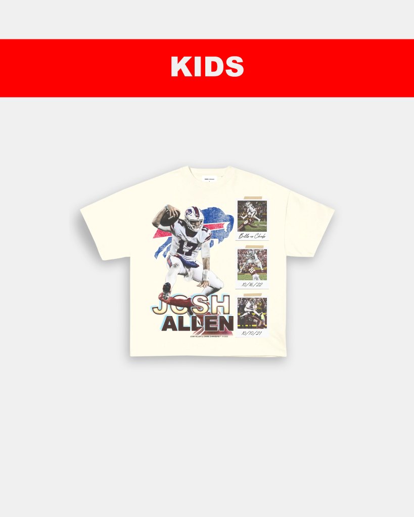 JOSH ALLEN - KIDS TEE - VIBRAS® VIBRAS - GRAPHIC TEES - GAME CHANGERS