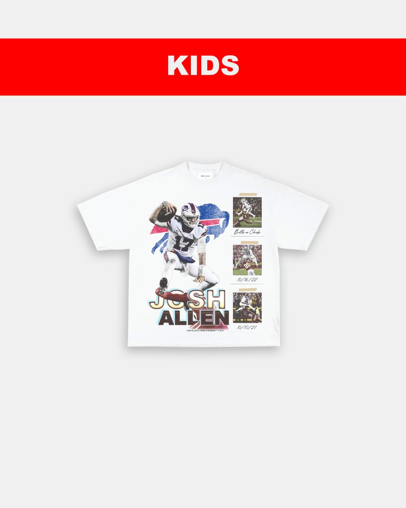 JOSH ALLEN - KIDS TEE - VIBRAS® VIBRAS - GRAPHIC TEES - GAME CHANGERS