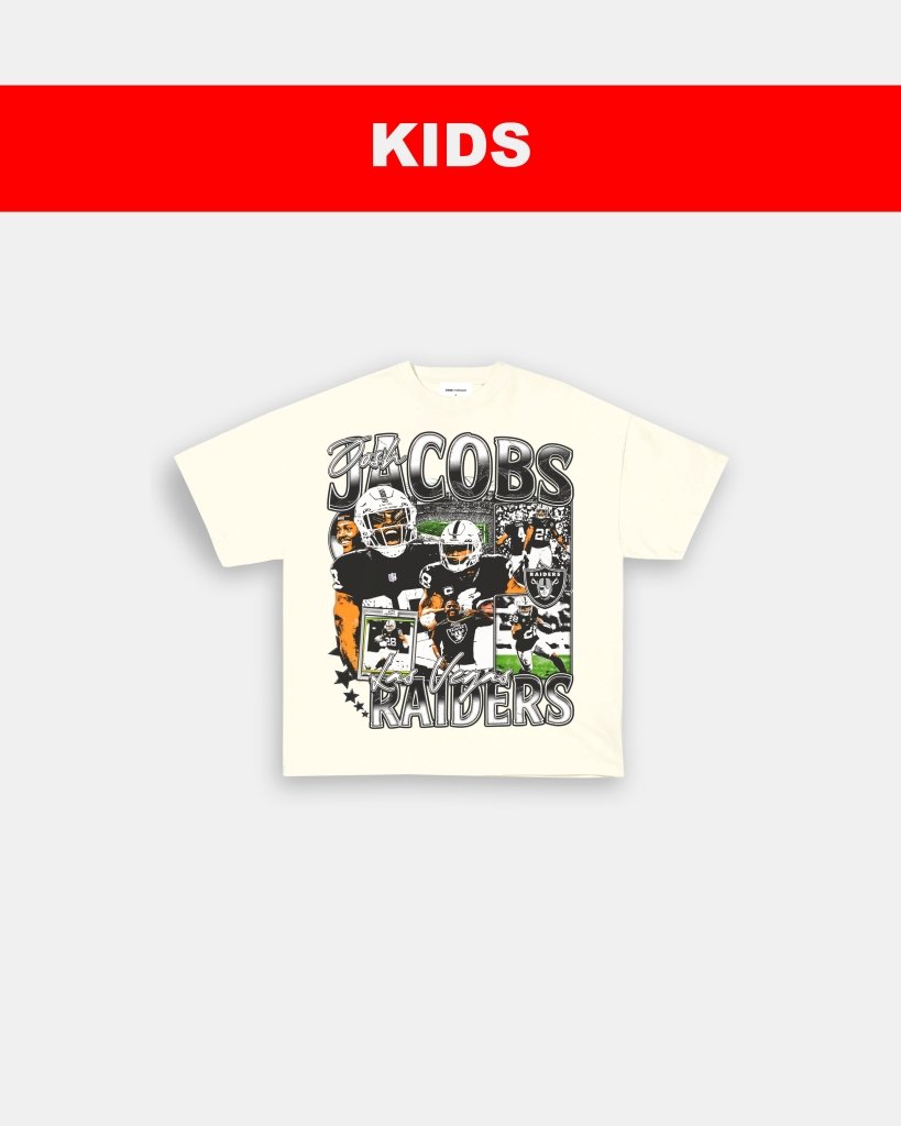 JOSH JACOBS 2 - KIDS TEE - VIBRAS® VIBRAS - GRAPHIC TEES - GAME CHANGERS