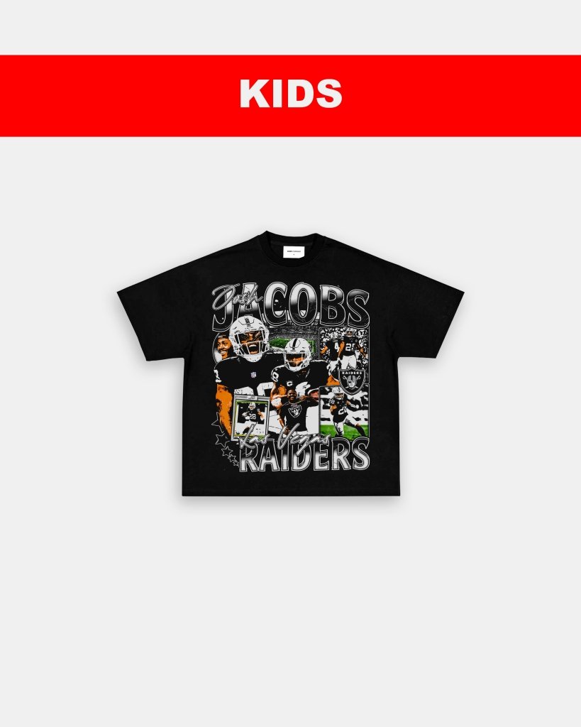 JOSH JACOBS 2 - KIDS TEE - VIBRAS® VIBRAS - GRAPHIC TEES - GAME CHANGERS