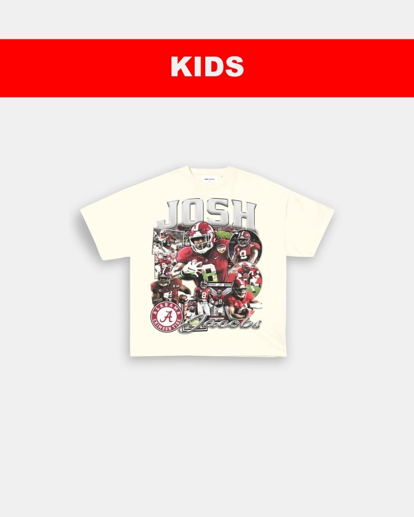 JOSH JACOBS - ALABAMA - KIDS TEE - VIBRAS® VIBRAS - GRAPHIC TEES - GAME CHANGERS