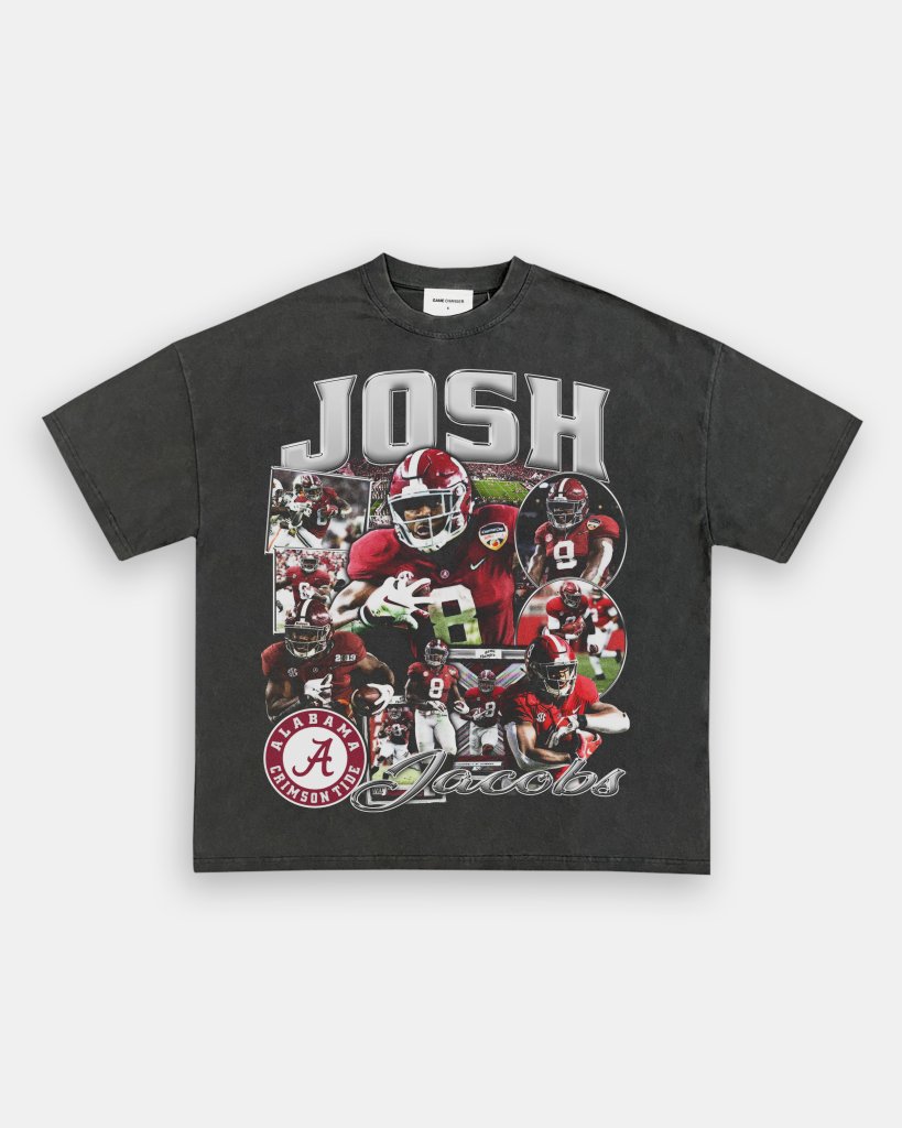 JOSH JACOBS - ALABAMA TEE - VIBRAS® VIBRAS - GRAPHIC TEES - GAME CHANGERS