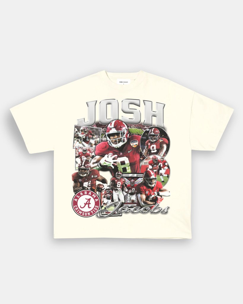 JOSH JACOBS - ALABAMA TEE - VIBRAS® VIBRAS - GRAPHIC TEES - GAME CHANGERS