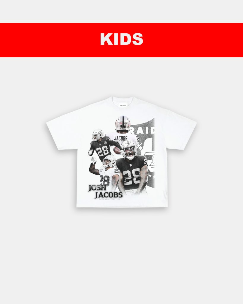 JOSH JACOBS - KIDS TEE - VIBRAS® VIBRAS - GRAPHIC TEES - GAME CHANGERS