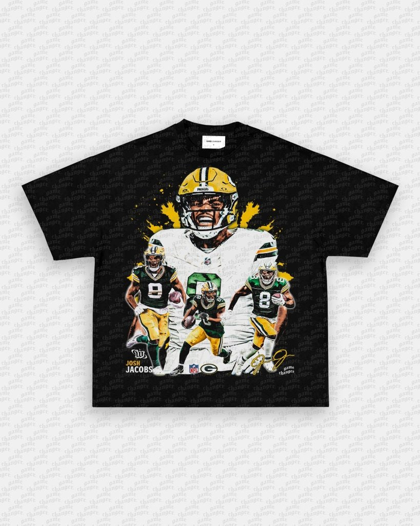 JOSH JACOBS - PACKERS TEE - VIBRAS® VIBRAS - GRAPHIC TEES - GAME CHANGERS