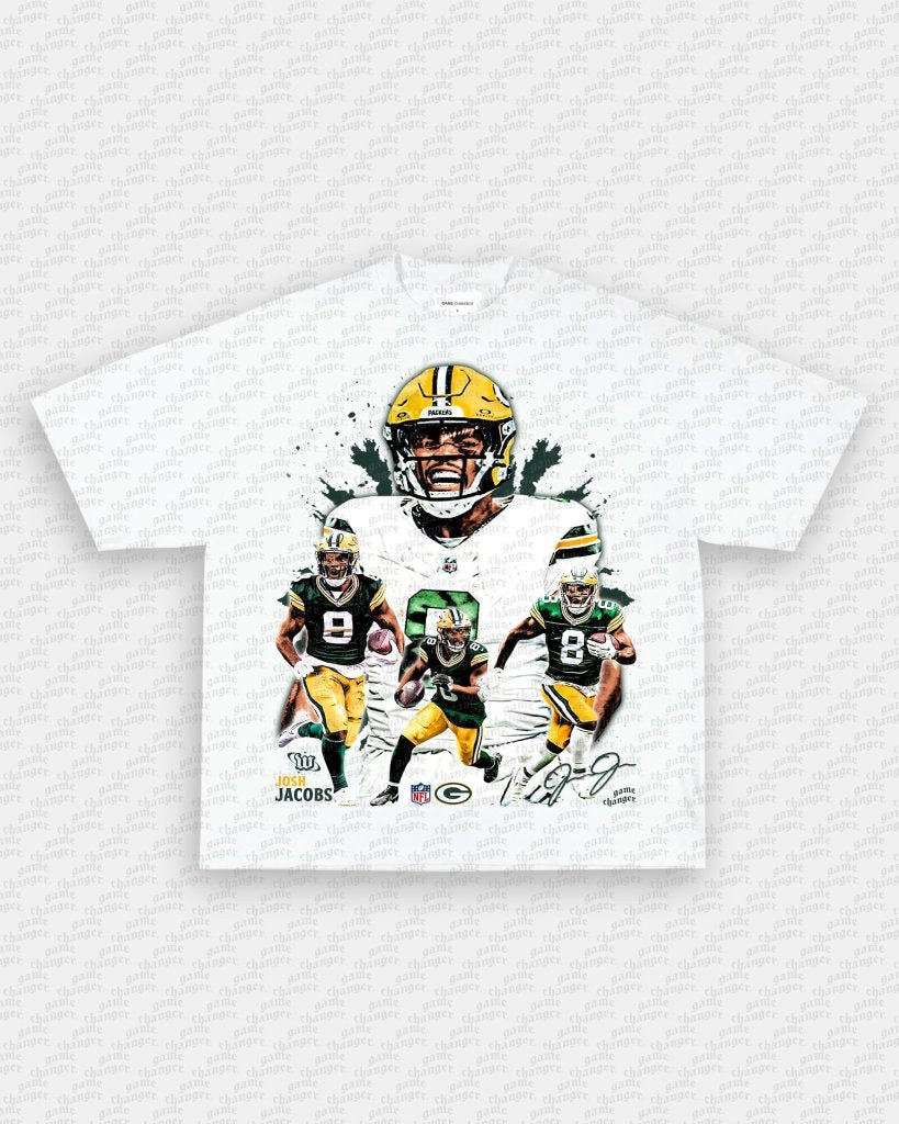 JOSH JACOBS - PACKERS TEE - VIBRAS® VIBRAS - GRAPHIC TEES - GAME CHANGERS