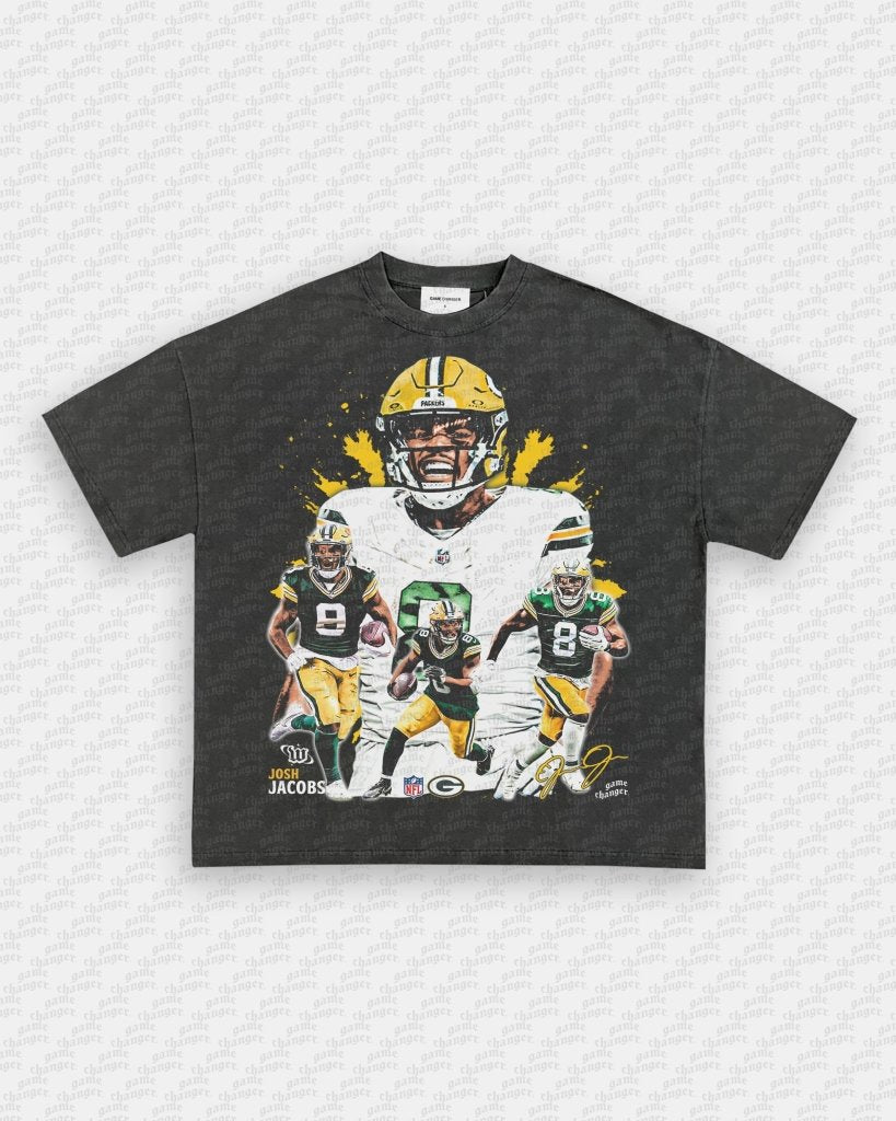 JOSH JACOBS - PACKERS TEE - VIBRAS® VIBRAS - GRAPHIC TEES - GAME CHANGERS