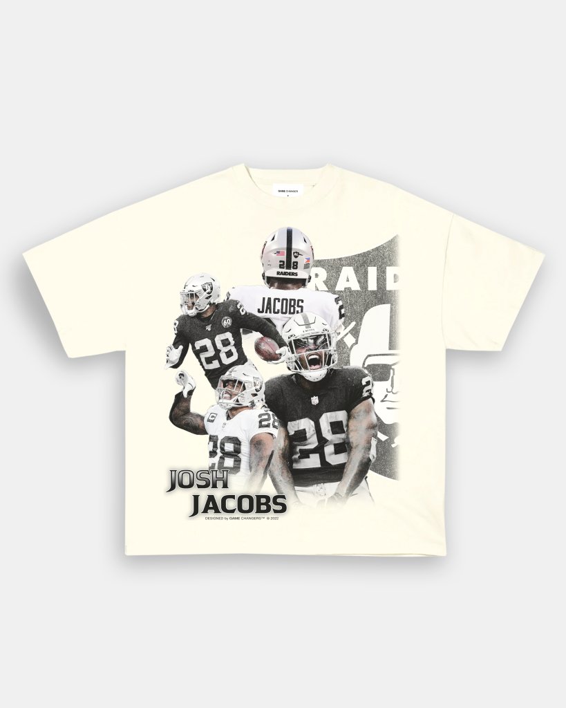 JOSH JACOBS TEE - VIBRAS® VIBRAS - GRAPHIC TEES - GAME CHANGERS