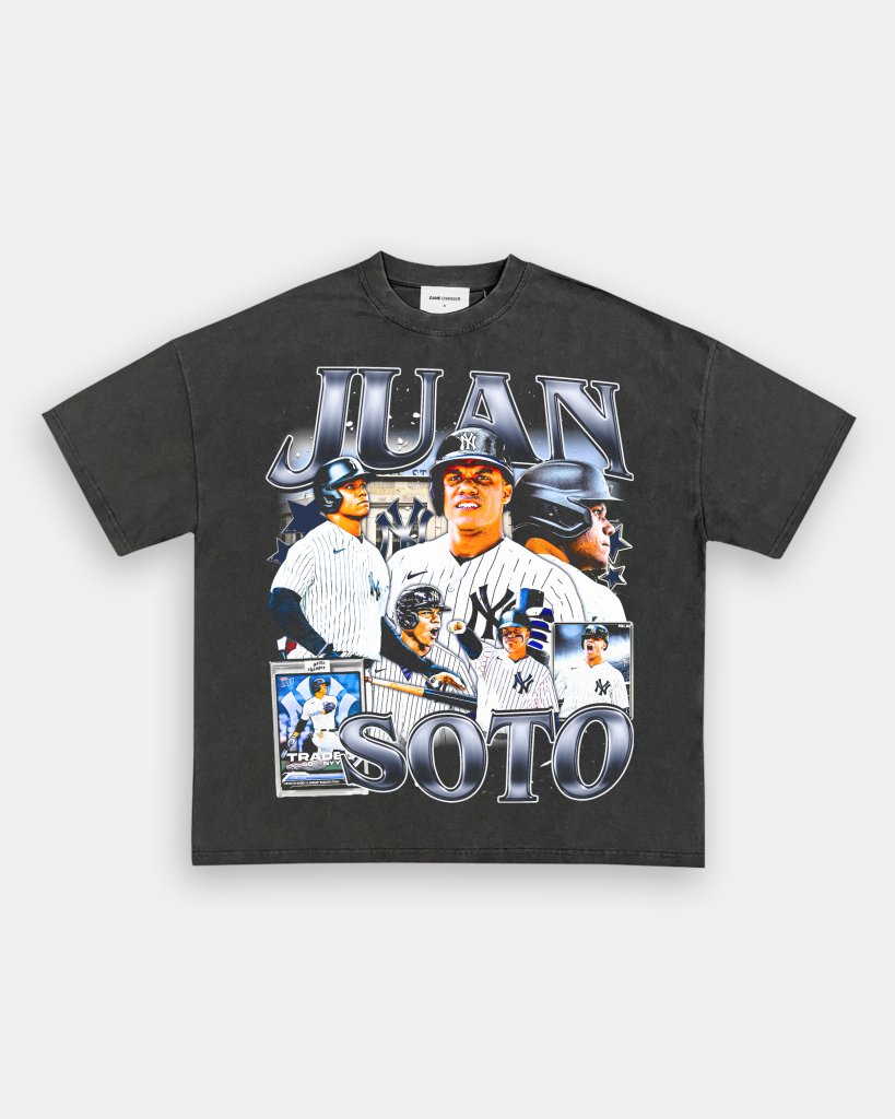 JUAN SOTO - YANKEES V2 TEE - VIBRAS® VIBRAS - GRAPHIC TEES - GAME CHANGERS