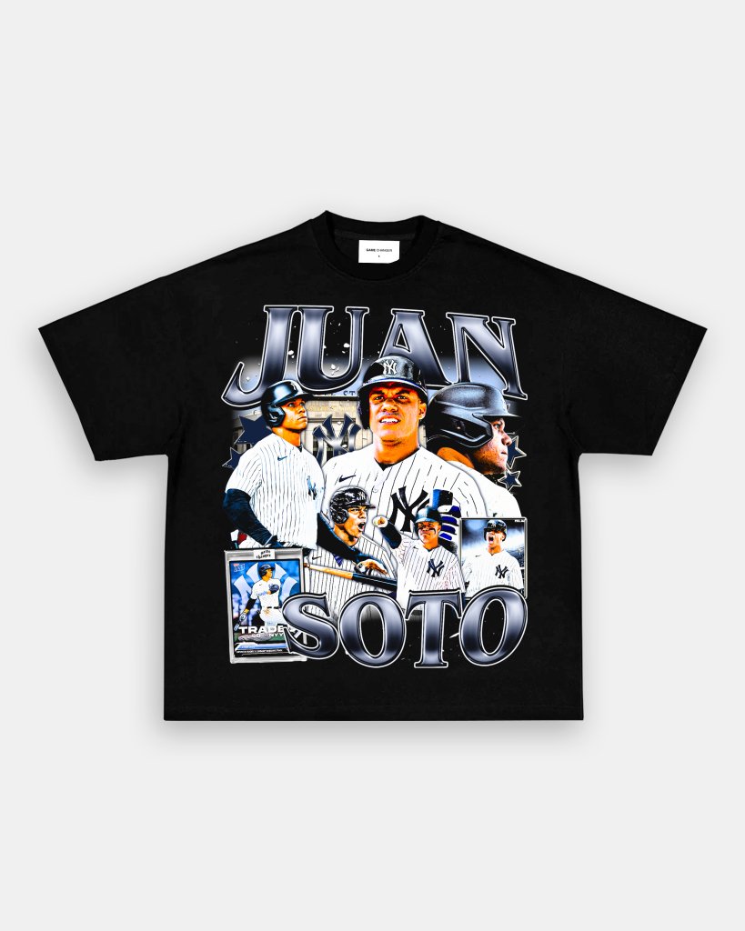 JUAN SOTO - YANKEES V2 TEE - VIBRAS® VIBRAS - GRAPHIC TEES - GAME CHANGERS