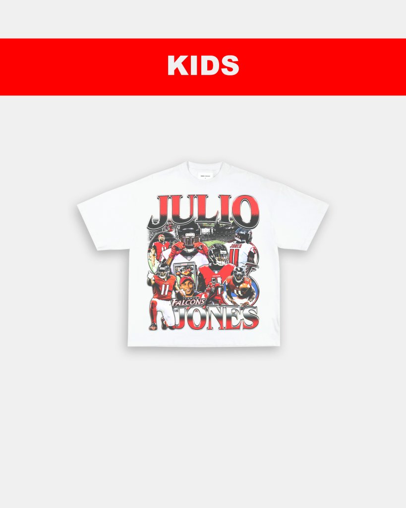 JULIO JONES - KIDS TEE - VIBRAS® VIBRAS - GRAPHIC TEES - GAME CHANGERS