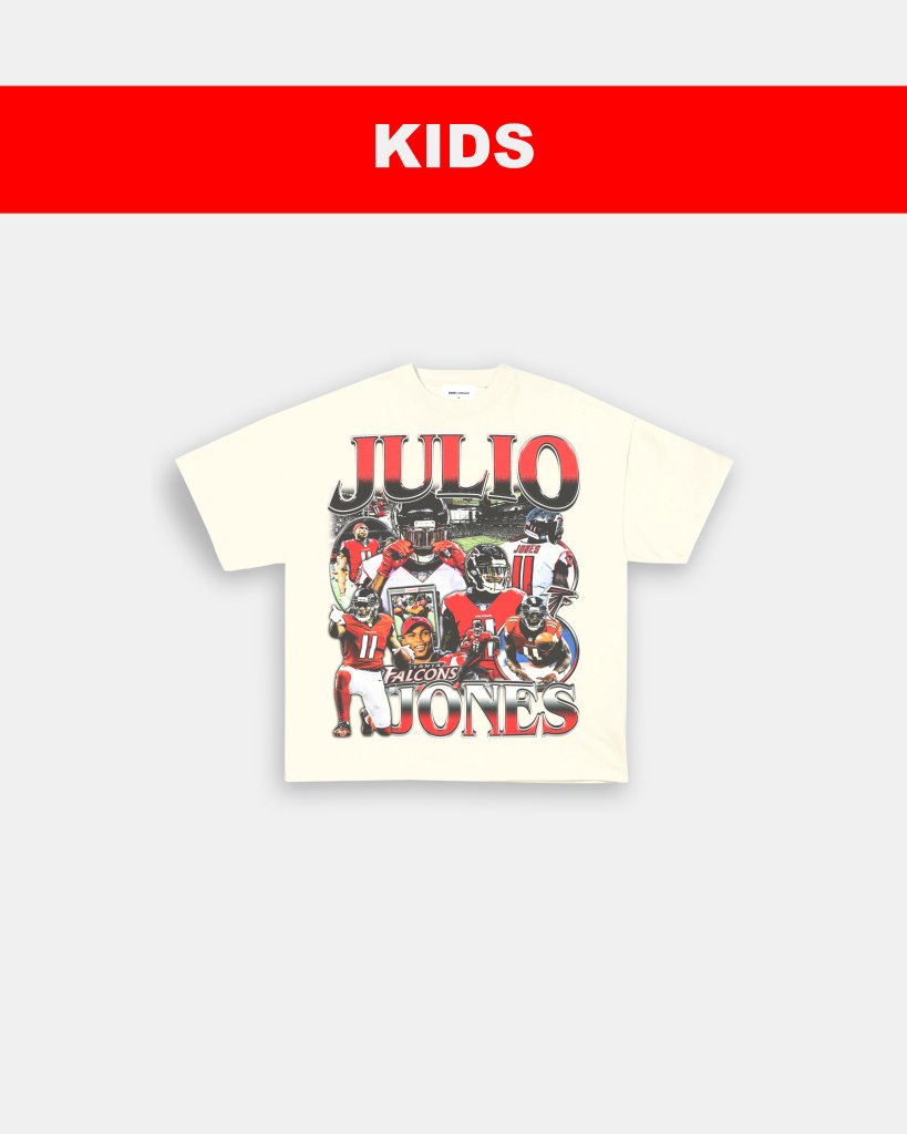 JULIO JONES - KIDS TEE - VIBRAS® VIBRAS - GRAPHIC TEES - GAME CHANGERS